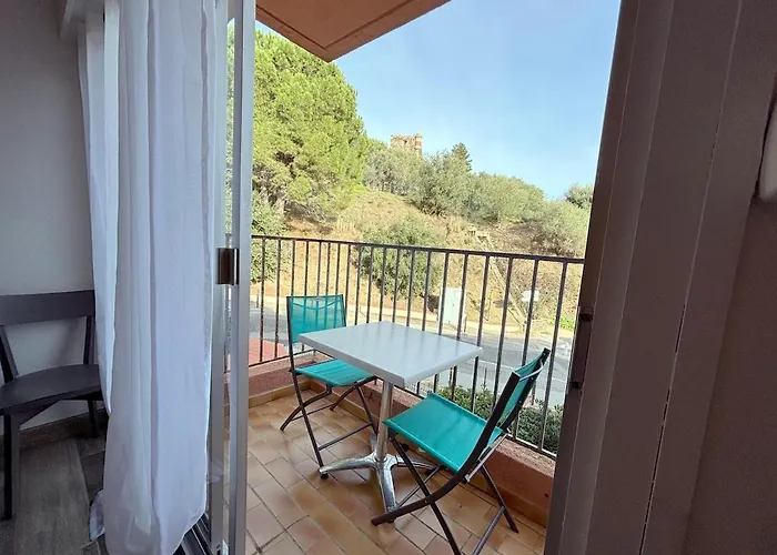 Apartament Ground Floor Near Center Whith Balcony, Air Conditioning, Parking Collioure